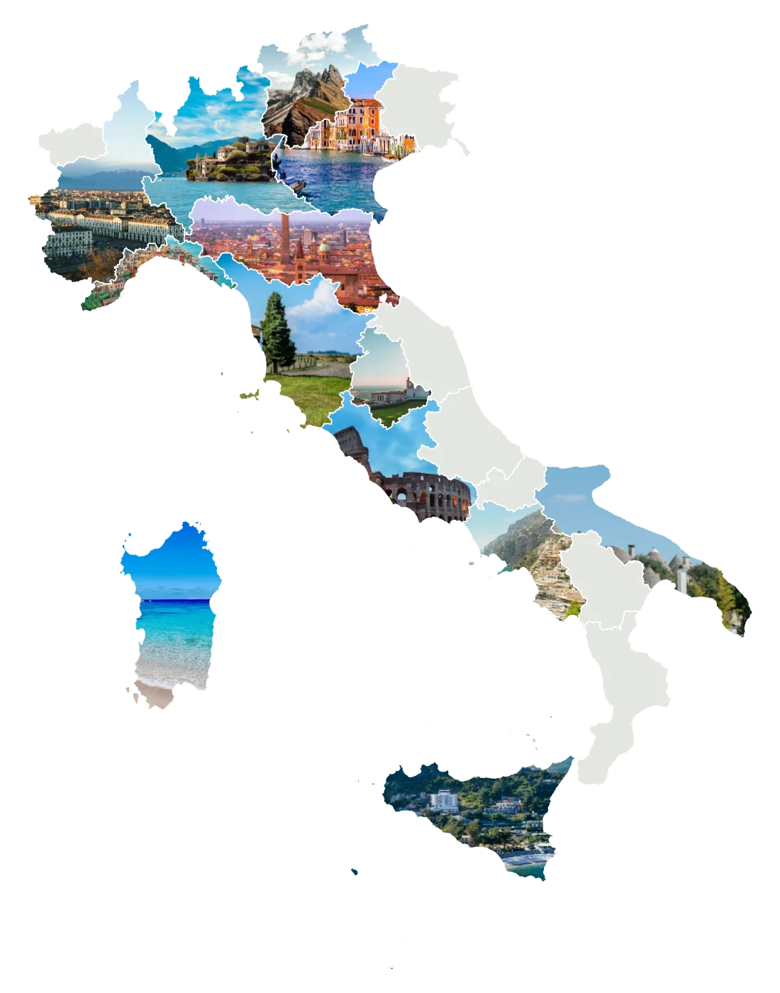 Italy, the photos as taken