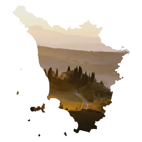 Tuscany — Dawn, Val d'Orcia
